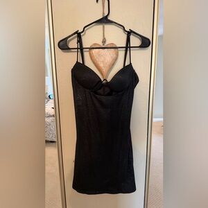 Baby Boo Black Sparkle Mini Dress